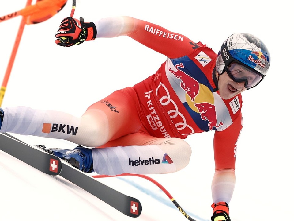 ONLINE: Zjazd mužov dnes v Crans Montana.