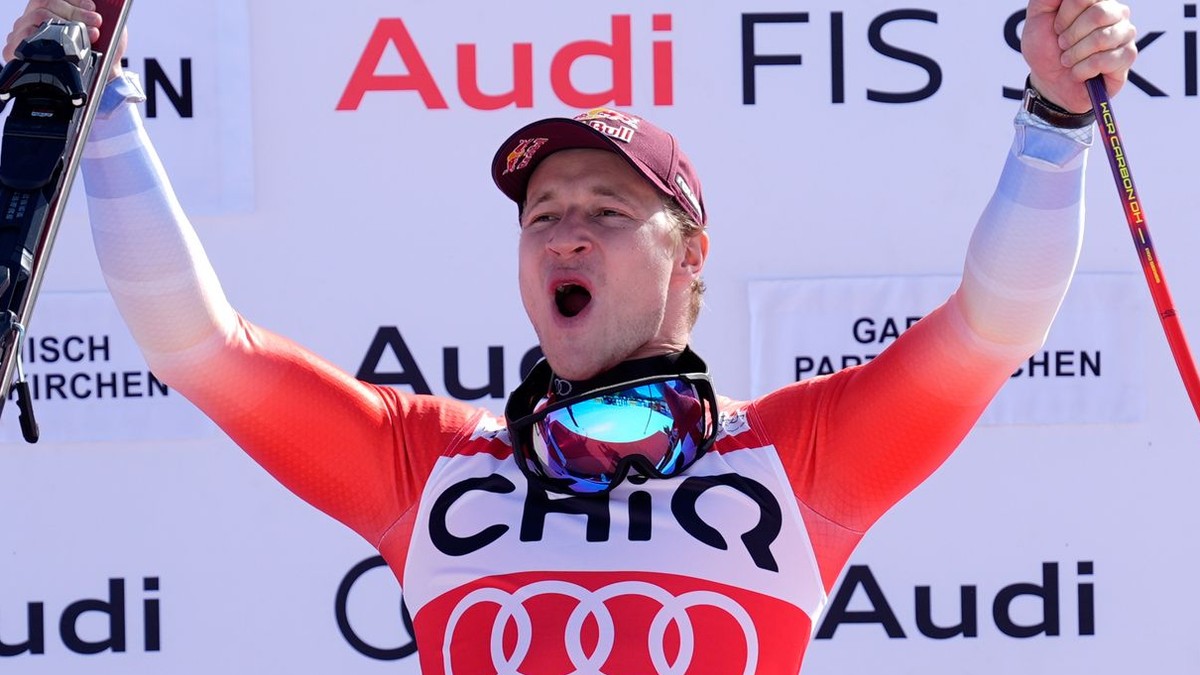 Švajčiarsky lyžiar Marco Odermatt.