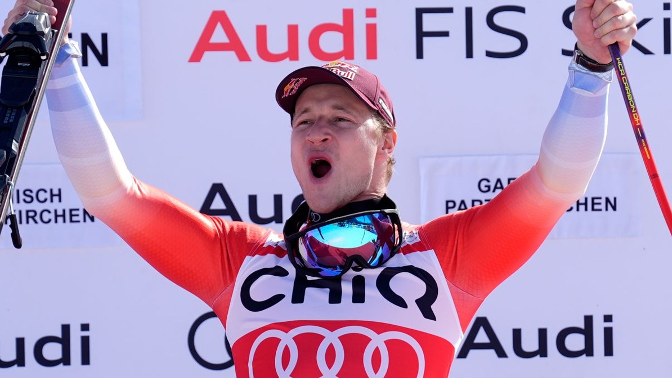 Švajčiarsky lyžiar Marco Odermatt.