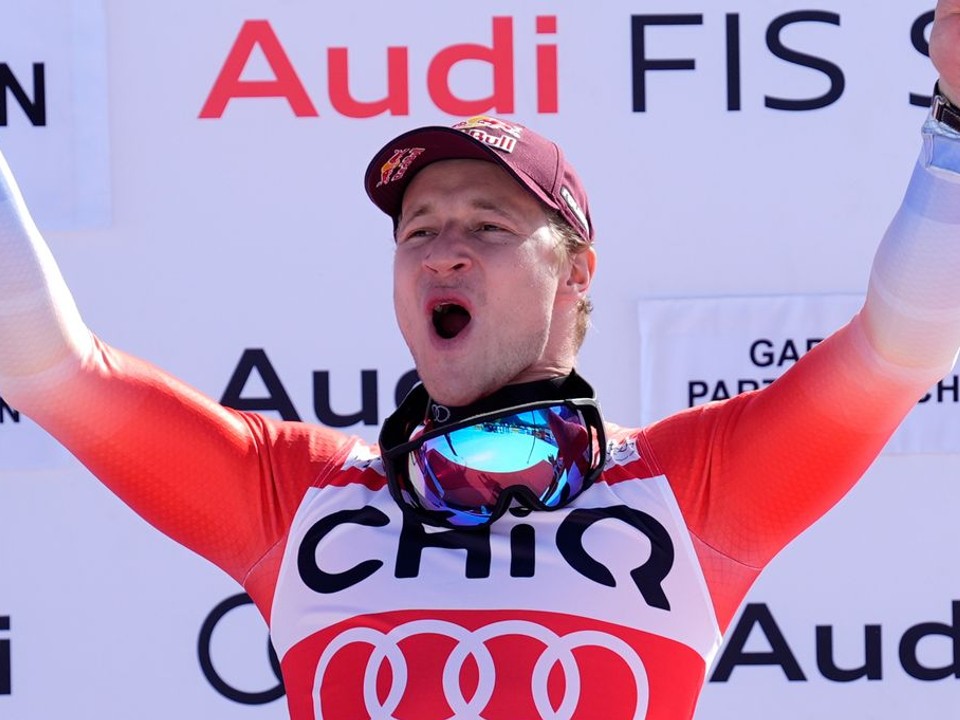 Švajčiarsky lyžiar Marco Odermatt.