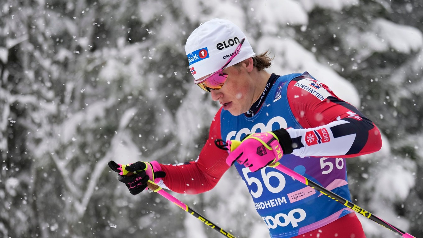 Nórsky bežec na lyžiach Johannes Hösflot Kläbo.