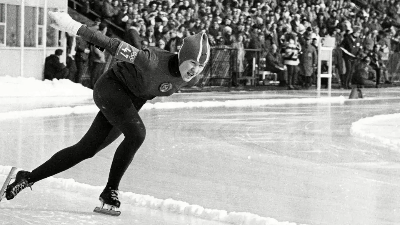 Lidija Skoblikovová na ZOH 1964.