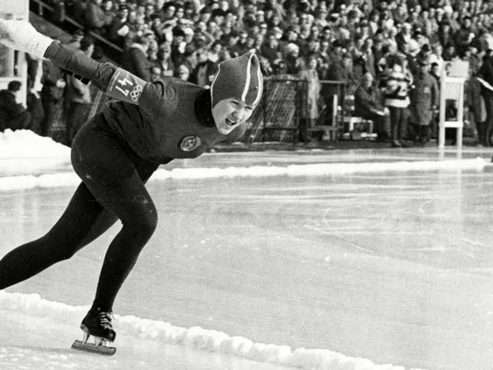 Lidija Skoblikovová na ZOH 1964.