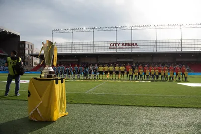 Záber z posledného finálového zápasu Slovnaft Cupu.