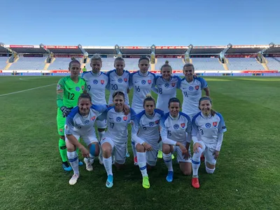 Základná zostava na zápas s Islandom (0:1), kde naše dievčatá začali púť kvalifikáciou ME 2021.