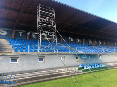 Rekonštrukcia štadióna v Spišskej Novej Vsi.