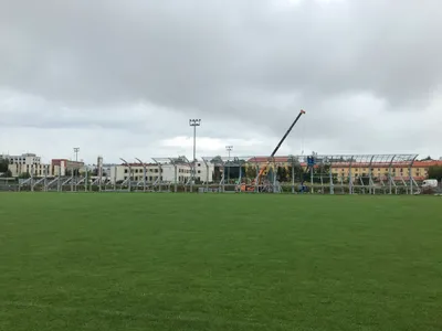 Rekonštrukcia štadióna v Spišskej Novej Vsi.