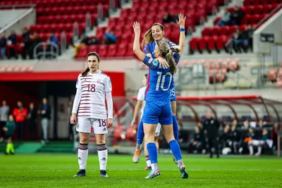 ŽENY A SVK-LAT 6-0 Liga národov