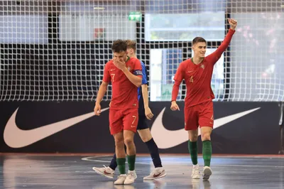Portugal
Bielorrussia
Ronda de Elite de acesso ao Campeonato da Europa Sub 19 Futsal
Pavilhão Multiusos Fafe
Ronda 3
Época 2022/2023

- Futsal
- Futsal Formacao
- Ronda de Elite de acesso ao Campeonato da Europa Sub 19
- Jogo
- Portugal
- eslovaquia