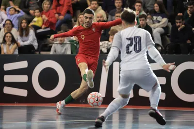 Portugal
Bielorrussia
Ronda de Elite de acesso ao Campeonato da Europa Sub 19 Futsal
Pavilhão Multiusos Fafe
Ronda 3
Época 2022/2023

- Futsal
- Futsal Formacao
- Ronda de Elite de acesso ao Campeonato da Europa Sub 19
- Jogo
- Portugal
- eslovaquia