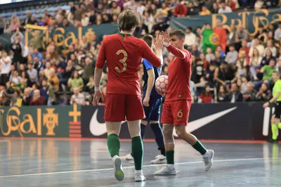 Portugal
Bielorrussia
Ronda de Elite de acesso ao Campeonato da Europa Sub 19 Futsal
Pavilhão Multiusos Fafe
Ronda 3
Época 2022/2023

- Futsal
- Futsal Formacao
- Ronda de Elite de acesso ao Campeonato da Europa Sub 19
- Jogo
- Portugal
- eslovaquia