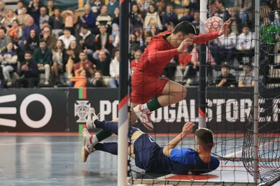 Portugal
Bielorrussia
Ronda de Elite de acesso ao Campeonato da Europa Sub 19 Futsal
Pavilhão Multiusos Fafe
Ronda 3
Época 2022/2023

- Futsal
- Futsal Formacao
- Ronda de Elite de acesso ao Campeonato da Europa Sub 19
- Jogo
- Portugal
- eslovaquia