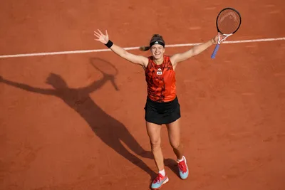 Karolína Muchová na Roland Garros 2023.