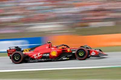 Ferrari driver Carlos Sainz of Spain steers his car during the Spanish Formula One Grand Prix at the Barcelona Catalunya racetrack in Montmelo, Spain, Sunday, June 4, 2023. (AP Photo/Joan Monfort)

- f1autoz23