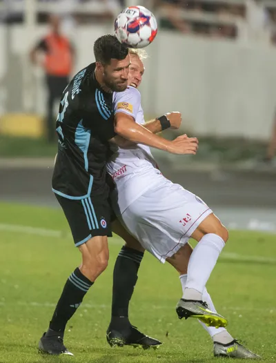 HŠK Zrinjski Mostar - ŠK Slovan Bratislava v prvom zápase 2. predkola Ligy majstrov. 