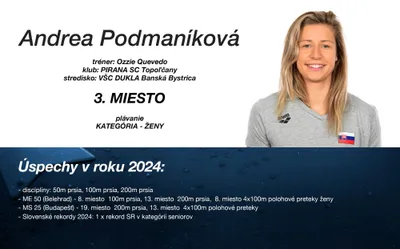 Plavanie - zeny - 3.miesto Andrea Podmanikova.jpg