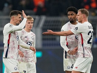 Radosť futbalistov Lille.