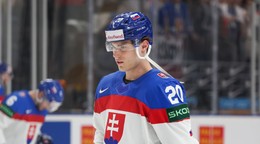 Juraj Slafkovský pred zápasom Slovensko - Kanada vo štvrťfinále MS v hokeji 2024.