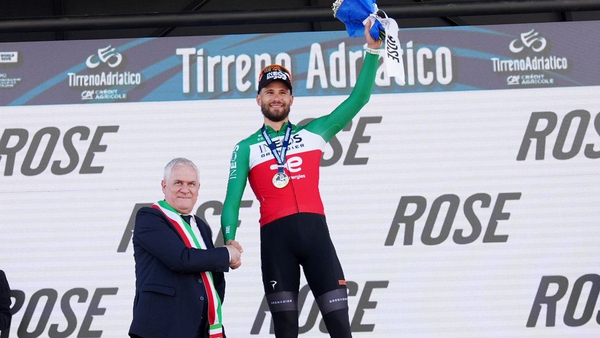 Taliansky cyklista Ganna Filippo vyhral úvodnú časovku pretekov Tirreno - Adriatico 2026.