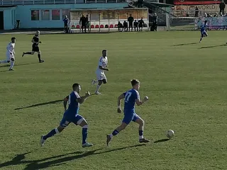 Momentka zo zápasu Rimavská Sobota - Podkonice.