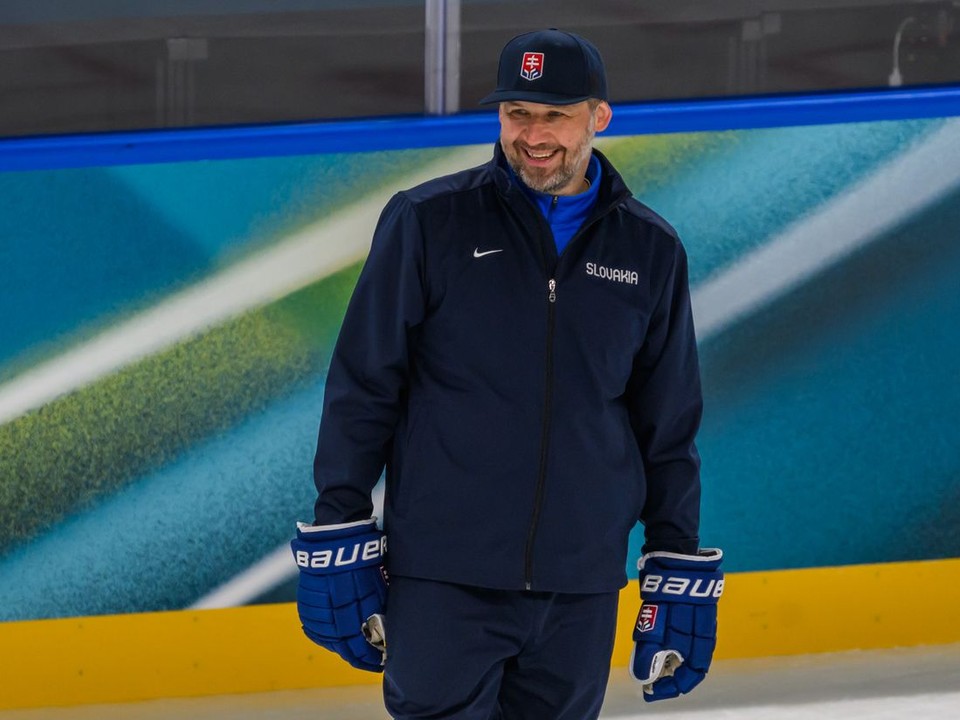 Tréner brankárov Ján Lašák.