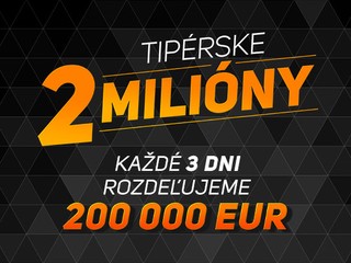 Prvý blok Tipérskych miliónov: Každému klientovi rozdalo Niké vyše 15 €!