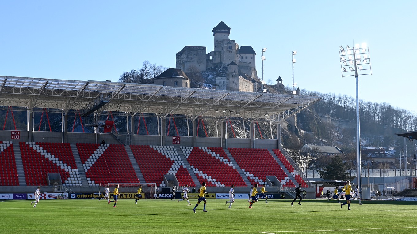 Štadión AS Trenčín.