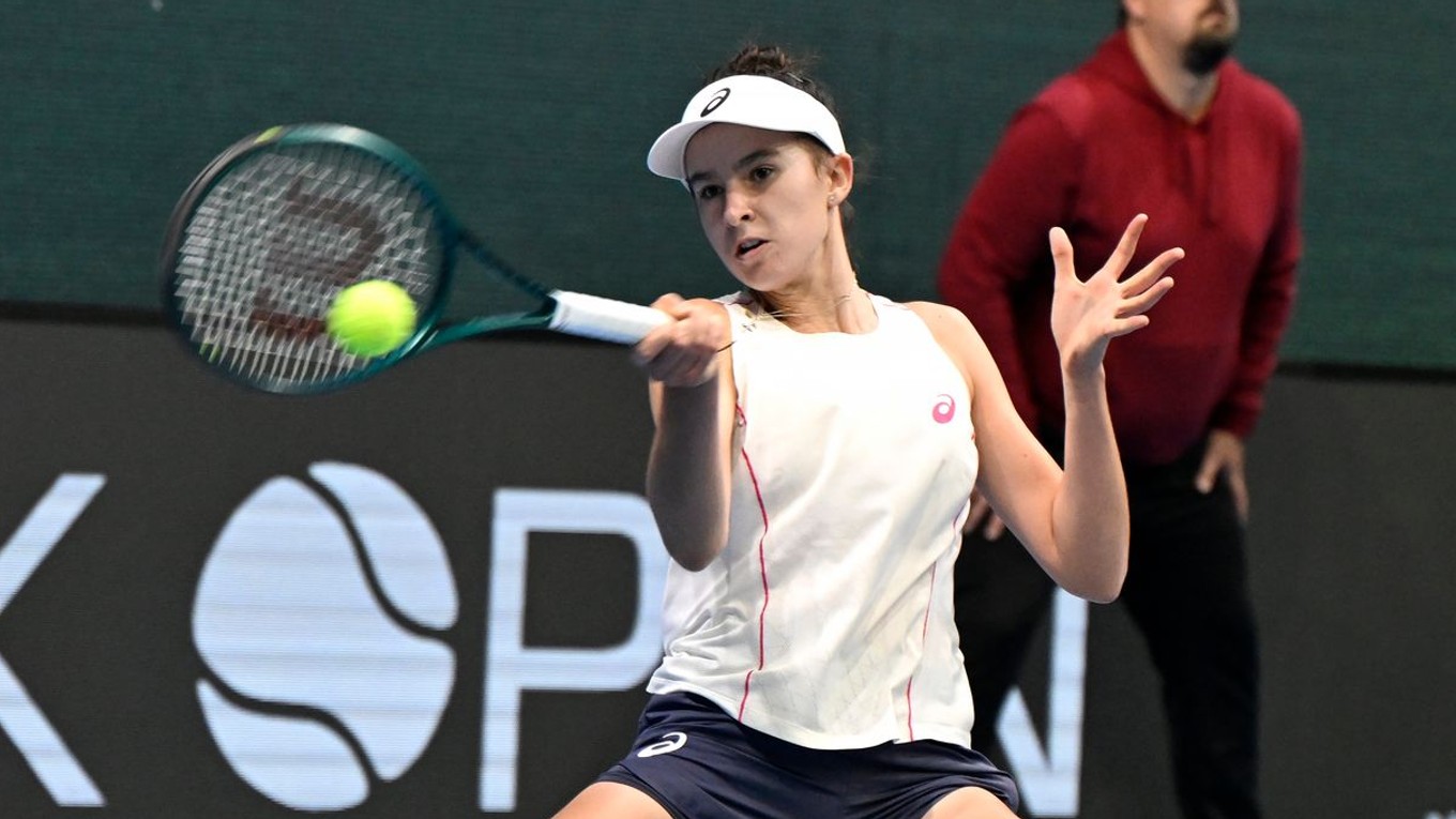 Slovenská tenistka Mia Pohánková.