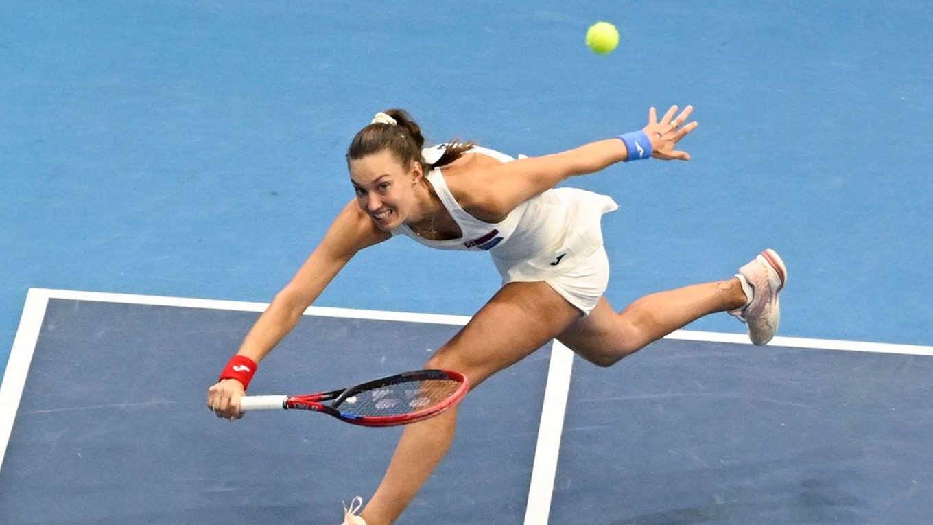 Slovenská tenistka Tereza Mihalíková.