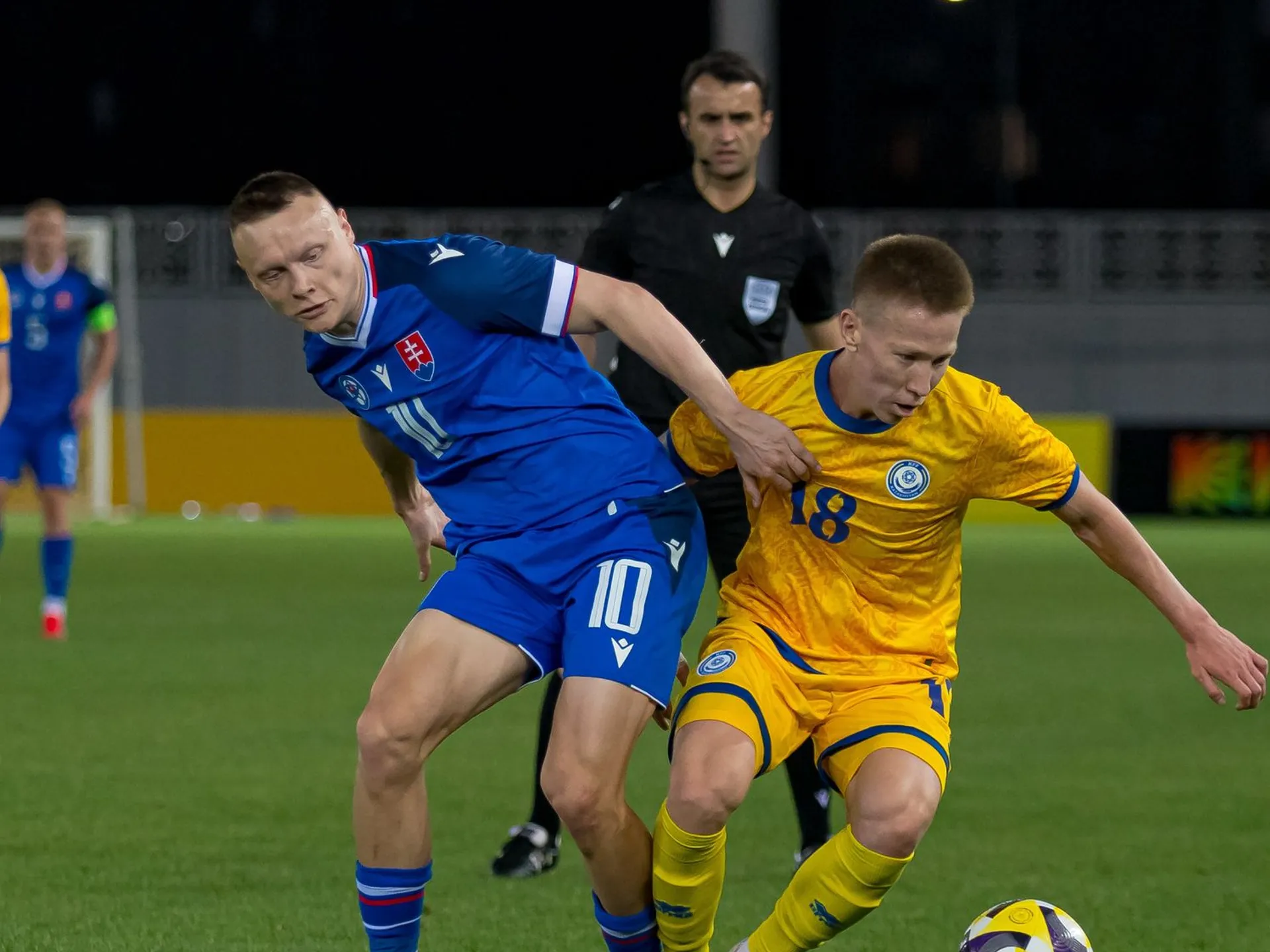 Zápas kvalifikácie ME U21 2027 Kazachstan – Slovensko v Turkestane (27.3.2026)
