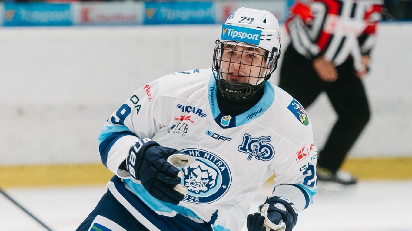 Tomáš Chrenko v drese Nitry. 