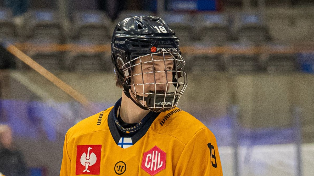 Jakub Floriš v drese Lukko Rauma.