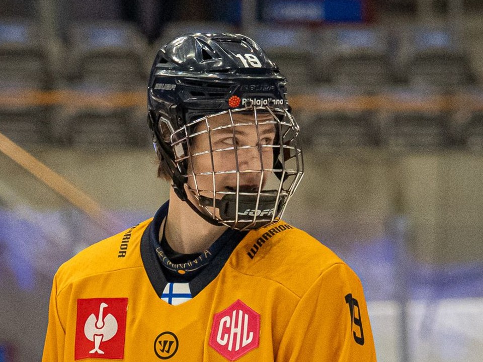 Jakub Floriš v drese Lukko Rauma.