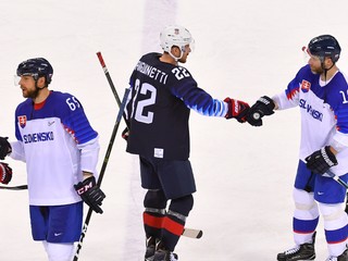 Po osemfinálovom zápase Slovensko - USA na ZOH 2018 v Pjongčangu.