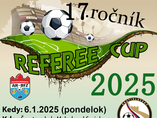 Refree Cup 2025 BFZ -  víťazstvo obhájilo mužstvo Bratislavy