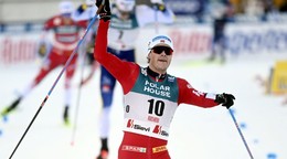 Nór Harald Östberg Amundsen sa teší z víťazstva v pretekoch na 20 km voľne v Ruke.