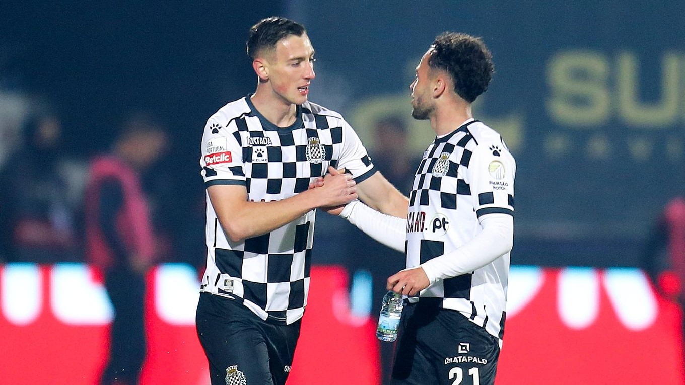 Róbert Boženík (vľavo) v drese Boavista Porto 