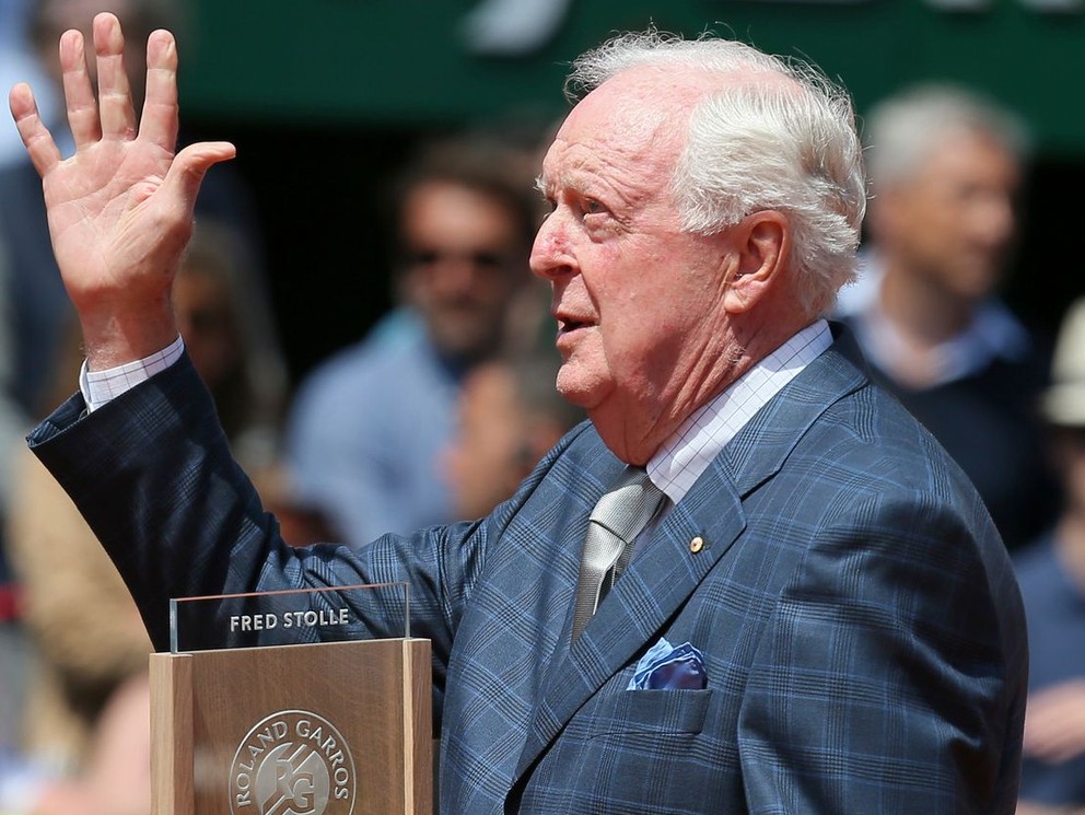 Fred Stolle v roku 2015.