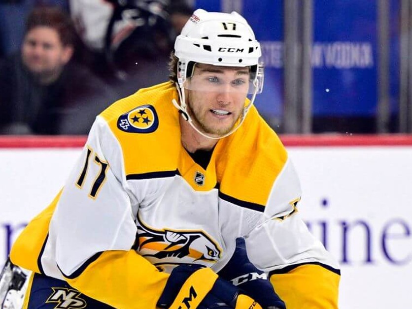 NHL Mark Jankowski predĺžil kontrakt s Nashvillom Predators
