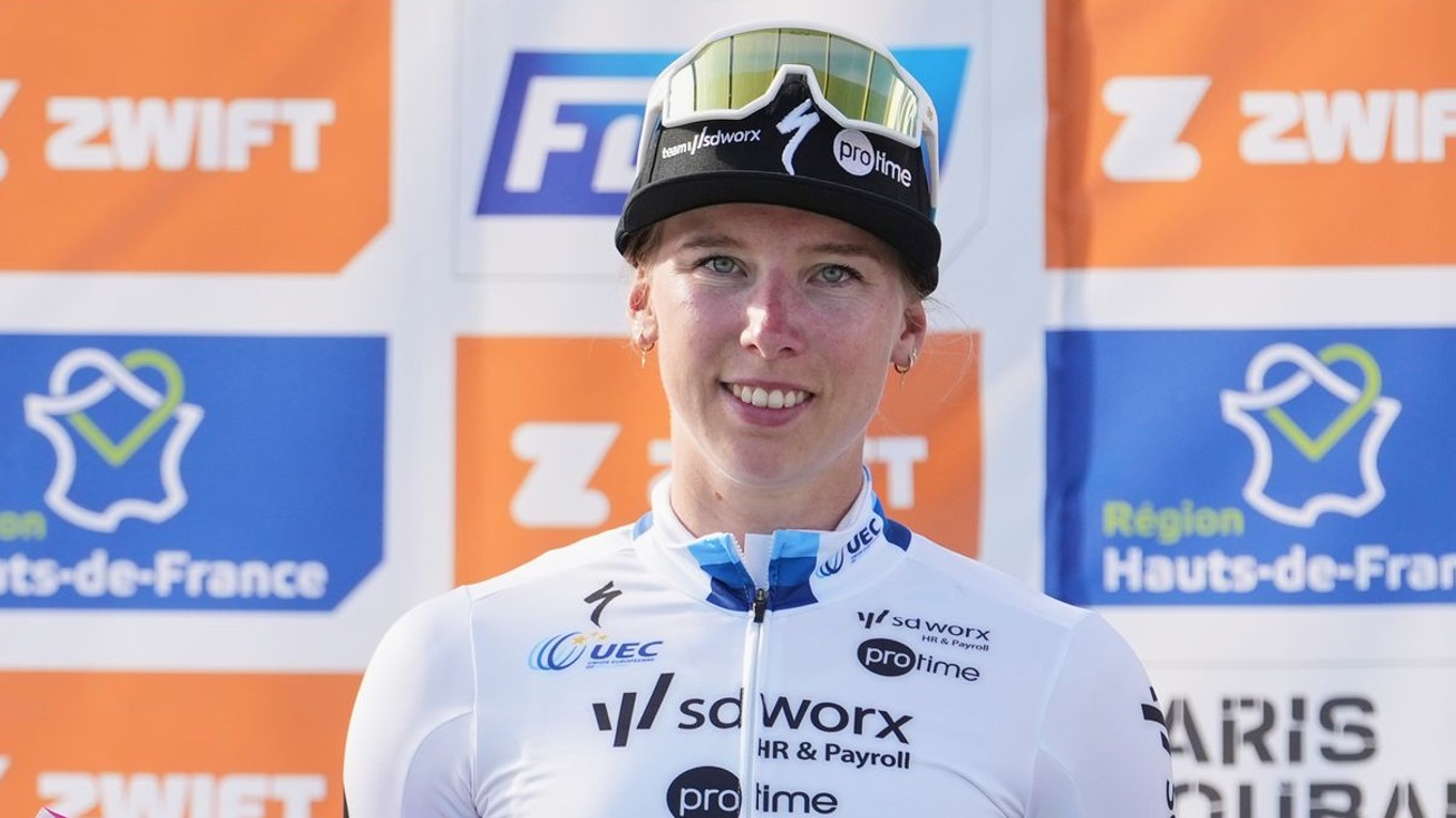 Na snímke je holandská cyklistka Lorena Wiebesová.