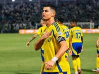 Cristiano Ronaldo v drese Al-Nassr FC.