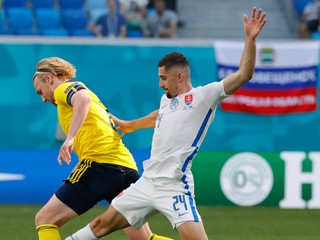 Martin Koscelník v zápase Slovensko - Švédsko.