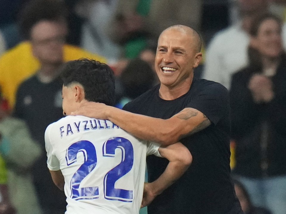 Tréner Uzbekistanu Fabio Cannavaro počas MS vo futbale 2026