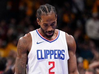 Americký basketbalista Kawhi Leonard v drese Los Angeles Clippers.