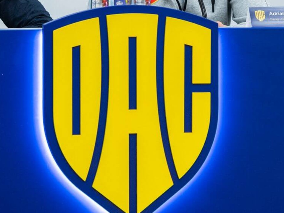 Logo DAC Dunajská Streda. 