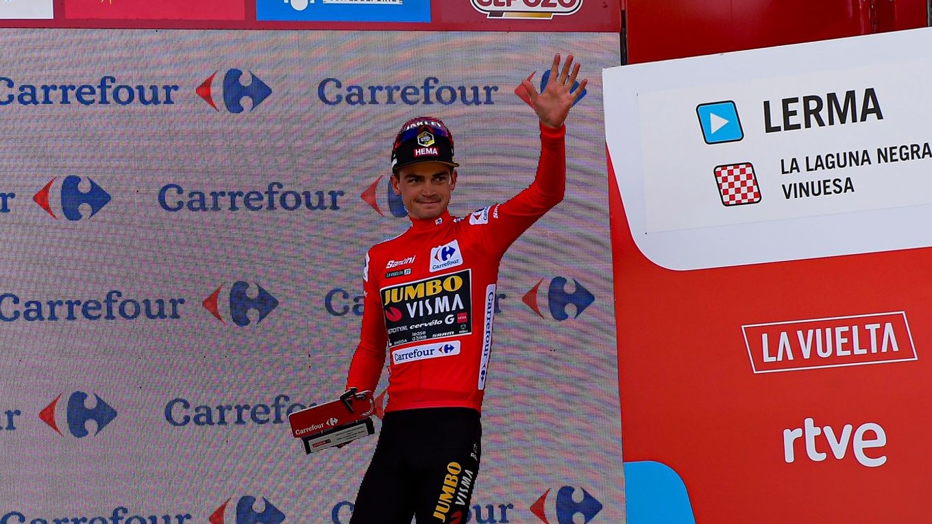 Sepp Kuss sa stal celkovým víťazom Vuelta 2023.