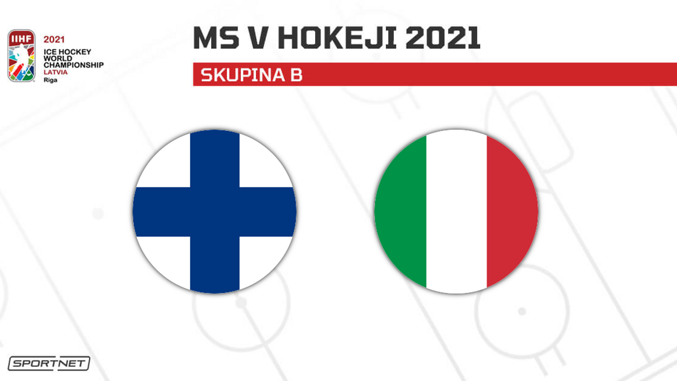 Fínsko vs. Taliansko: ONLINE prenos zo zápasu na MS v hokeji 2021 dnes.