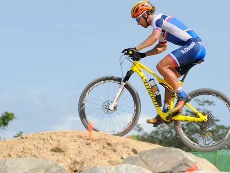 Peter Sagan počas OH v Riu de Janeiro 2016. 