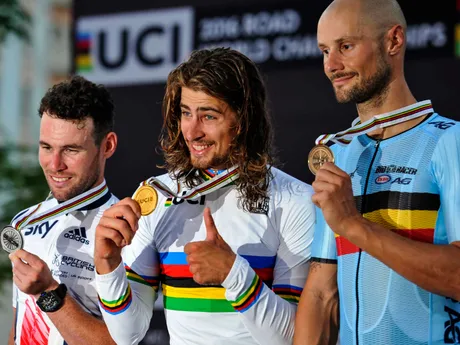 Peter Sagan zdolal na MS 2016 aj Marka Cavendisha či bronzového Toma Boonena.