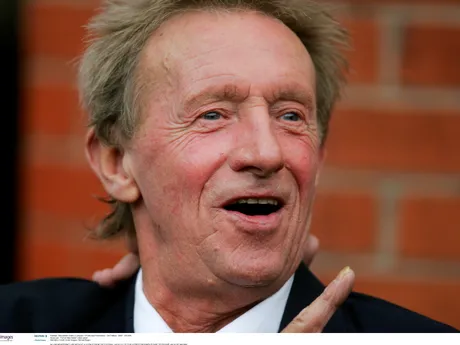 Bývalý futbalista Manchestru United Denis Law. 